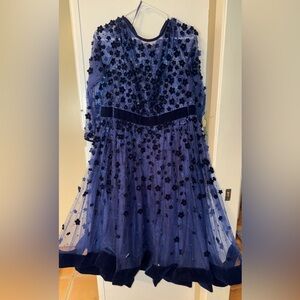 Mac Duggal Midnight Blue Gown